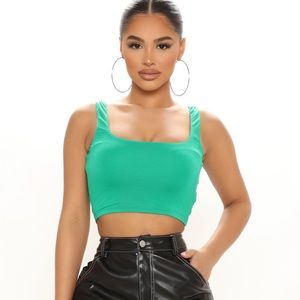 Anything But Square Cropped Tank NEW 🏷️